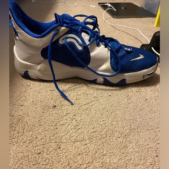 Paul George 5 blue and white size 14 - Picture 3 of 3